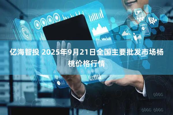 亿海智投 2025年9月21日全国主要批发市场杨桃价格行情
