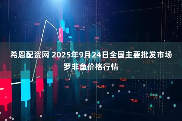 希恩配资网 2025年9月24日全国主要批发市场罗非鱼价格行情